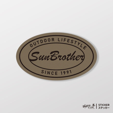 OUTDOOR SunBrother/車貼、貼紙、軟磁 SunBrother孫氏兄弟