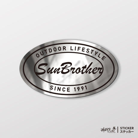 OUTDOOR SunBrother/車貼、貼紙、軟磁 SunBrother孫氏兄弟