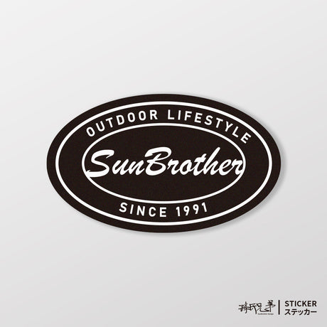 OUTDOOR SunBrother/車貼、貼紙、軟磁 SunBrother孫氏兄弟