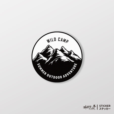 WILD CAMP/車貼、貼紙、軟磁 SunBrother孫氏兄弟