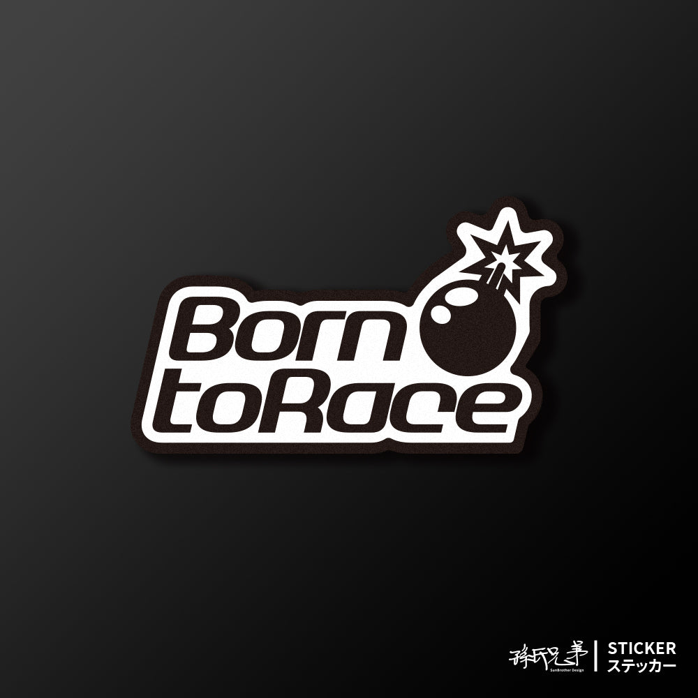 Born to Race/車貼、貼紙、軟磁 SunBrother孫氏兄弟